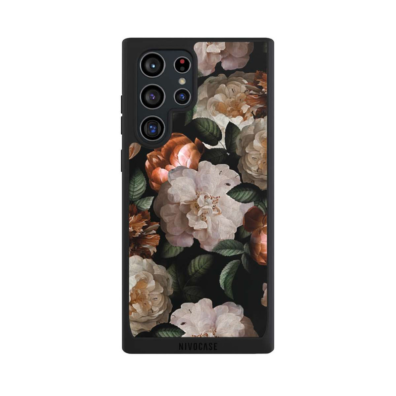 Galaxy S22 Ultra NIVOpure Roses de cuivre Fond d'écran