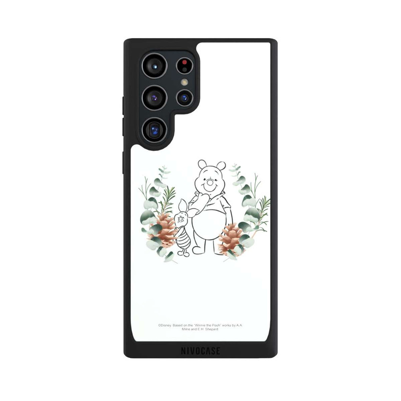 Galaxy S22 Ultra NIVOpure Green Love Pooh and Piglet