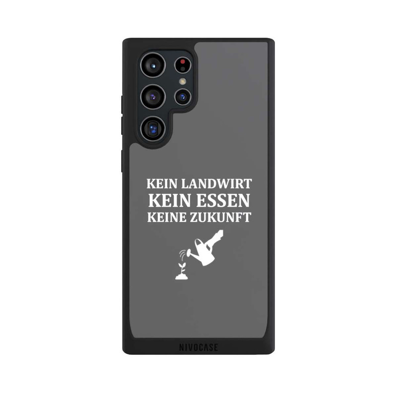 Galaxy S22 Ultra NIVOpure Kein Landwirt kein Essen keine Zukunft