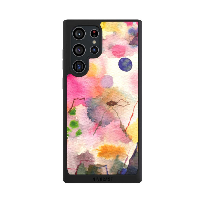 Galaxy S22 Ultra NIVOpure Aquarell bunte Berge