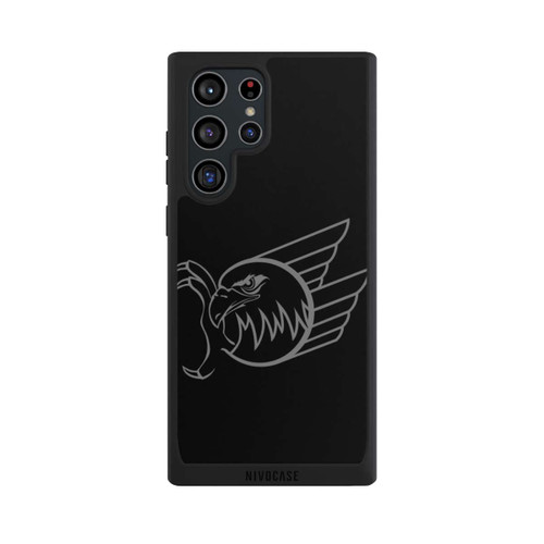 Samsung Galaxy S22 Ultra NIVOpure Logo Schwarz