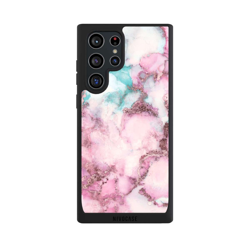 Galaxy S22 Ultra NIVOpure Pink Swirl Ink