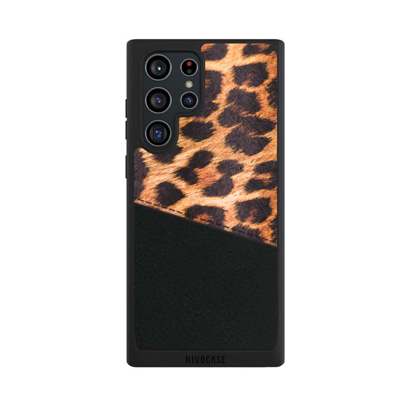 Galaxy S22 Ultra NIVOpure Leder und Leoprint