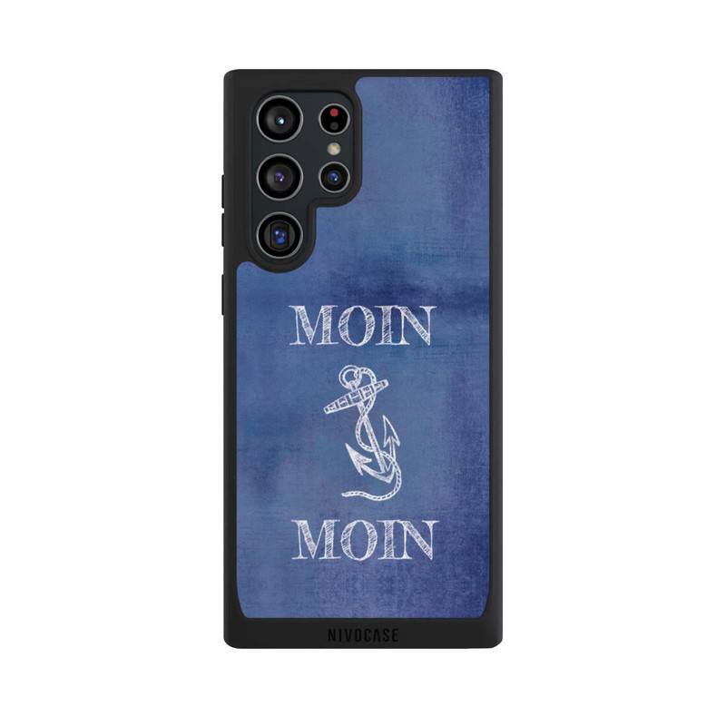 Galaxy S22 Ultra NIVOpure Moin Anker grunge blau