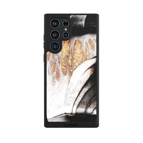 Samsung Galaxy S22 Ultra NIVOpure Black and Gold Veins