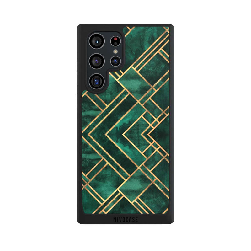 Galaxy S22 Ultra NIVOpure Grüne Blöcke