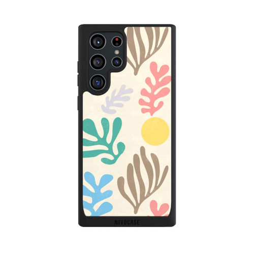 Samsung Galaxy S22 Ultra NIVOpure Blätter im modernen Matisse-Stil