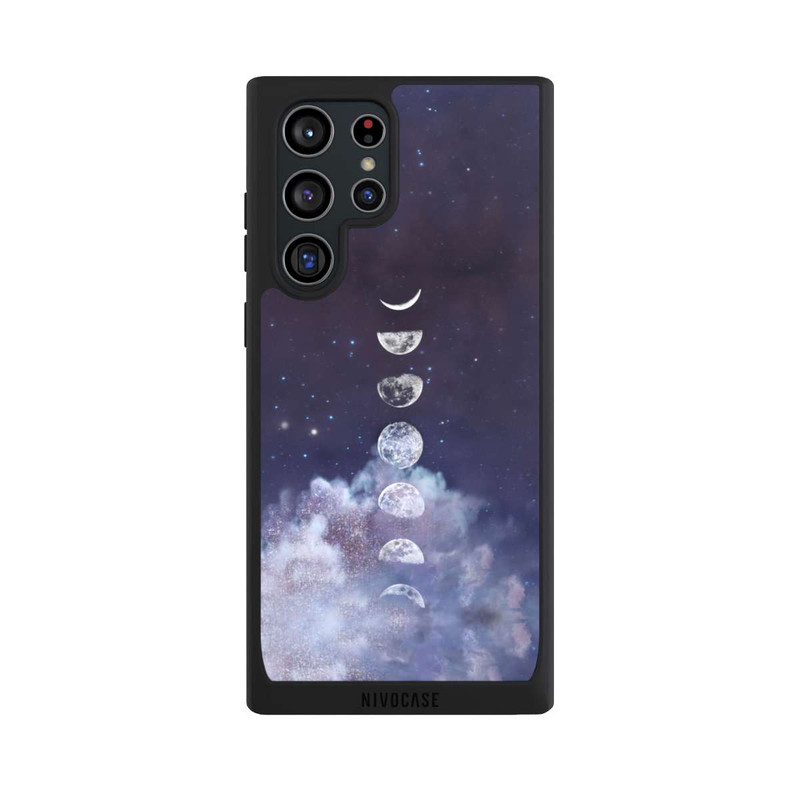 Galaxy S22 Ultra NIVOpure Mondphasen auf dem Mond