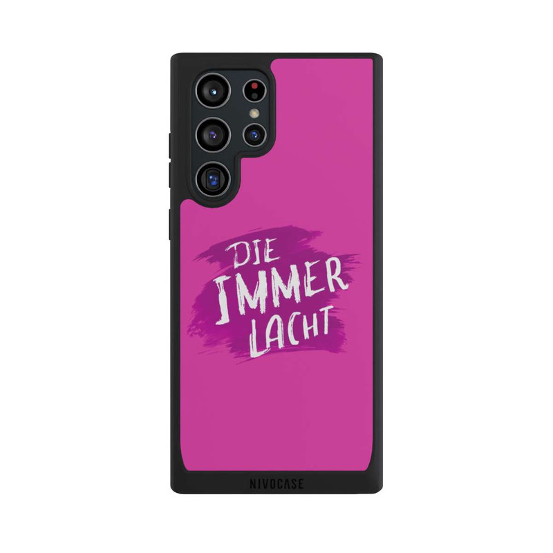 Galaxy S22 Ultra NIVOpure Die Immer Lacht Pink