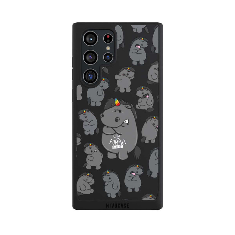 Galaxy S22 Ultra NIVOpure Grummel Allover Transparent