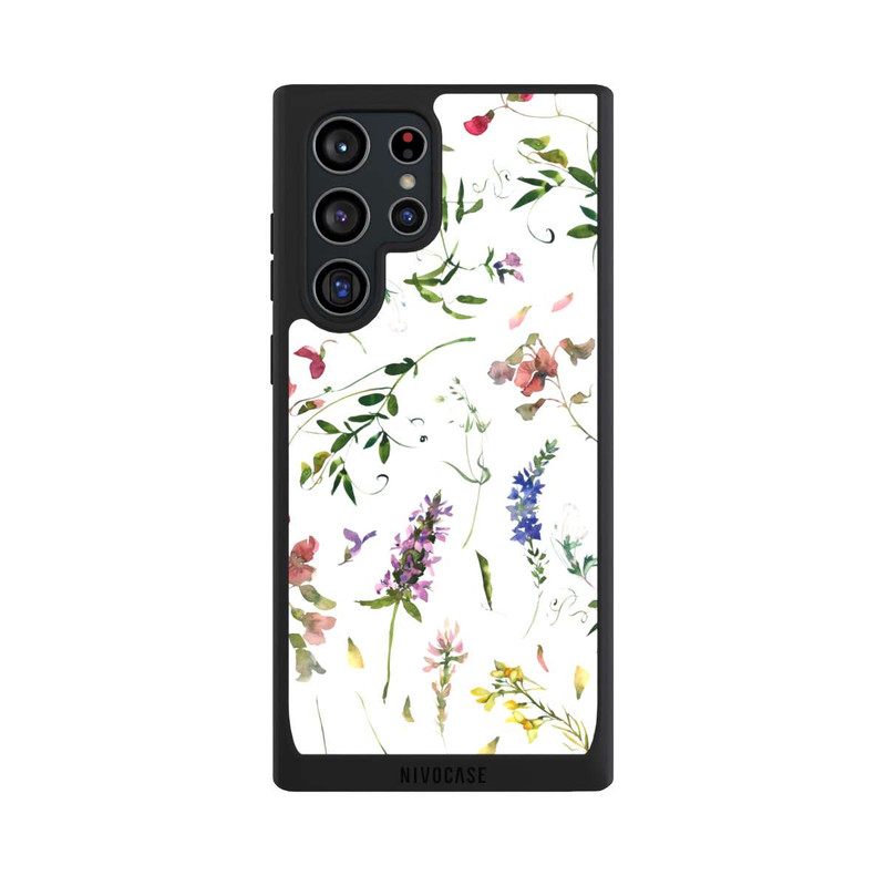 Galaxy S22 Ultra NIVOpure Fleurs sauvages dans les champs