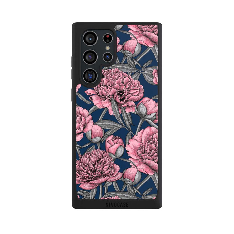 Galaxy S22 Ultra NIVOpure Jardin de pivoines de nuit 4