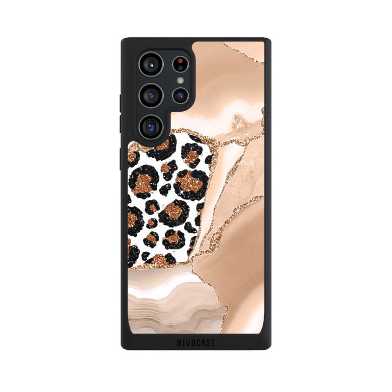 Galaxy S22 Ultra NIVOpure Patterns and Textures Light Gold