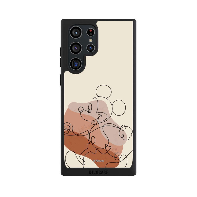 Galaxy S22 Ultra NIVOpure Mickey Abstract Lineart
