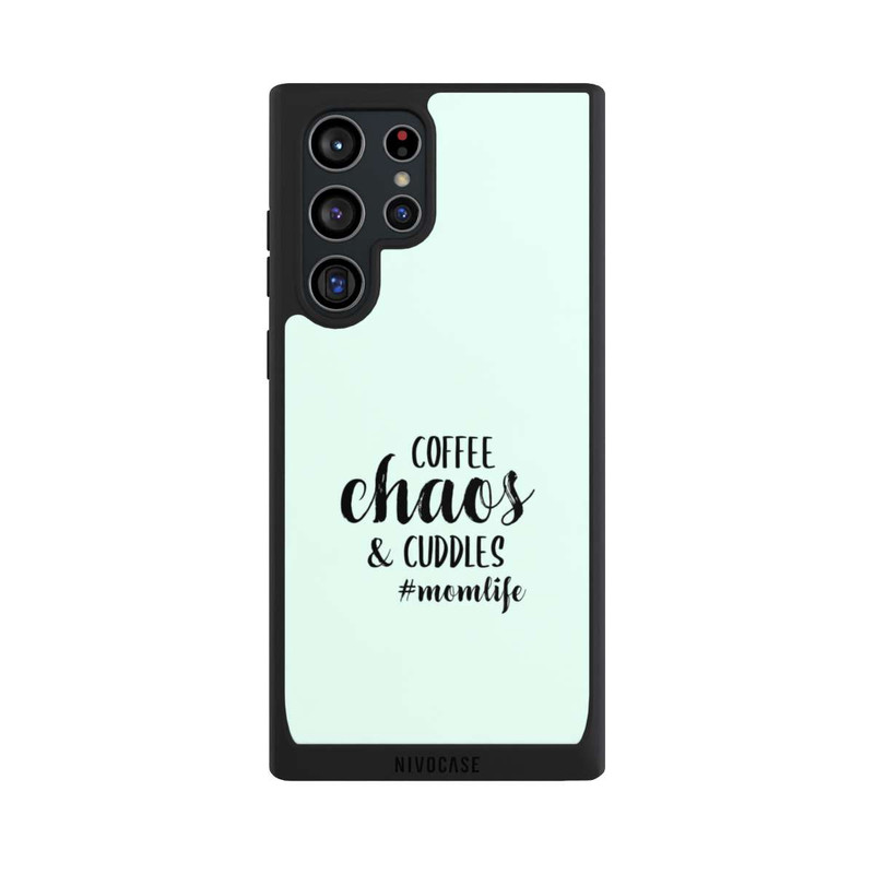 Galaxy S22 Ultra NIVOpure Coffee Chaos Cuddles Green