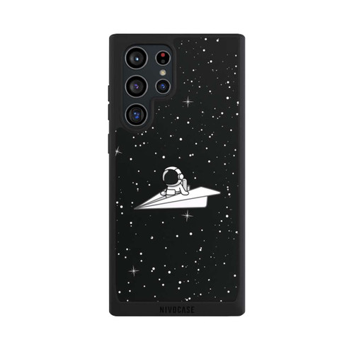 Samsung Galaxy S22 Ultra NIVOpure Astronaut Paper Plane Comic