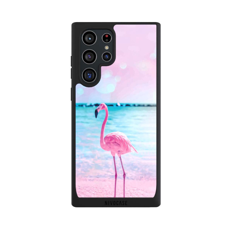 Galaxy S22 Ultra NIVOpure Fantaisie Flamant Rose