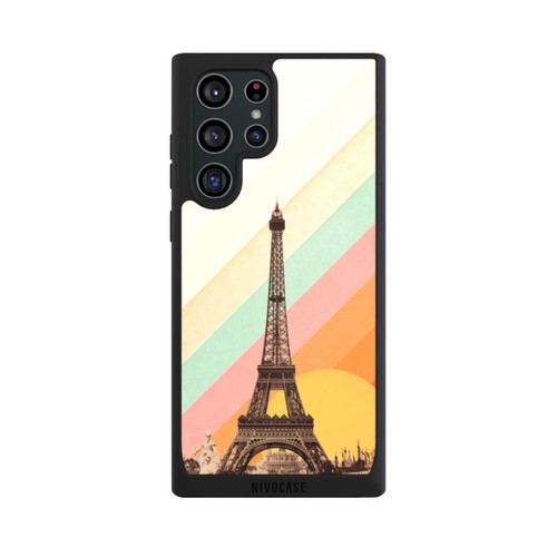 Samsung Galaxy S22 Ultra NIVOpure Eiffelturm Regenbogen