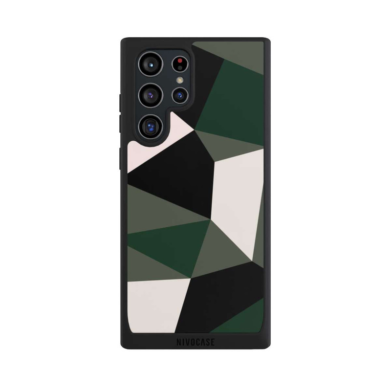 Galaxy S22 Ultra NIVOpure Polygon Camouflage