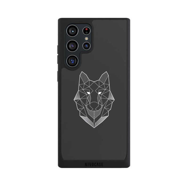 Galaxy S22 Ultra NIVOpure Wolf Polygon