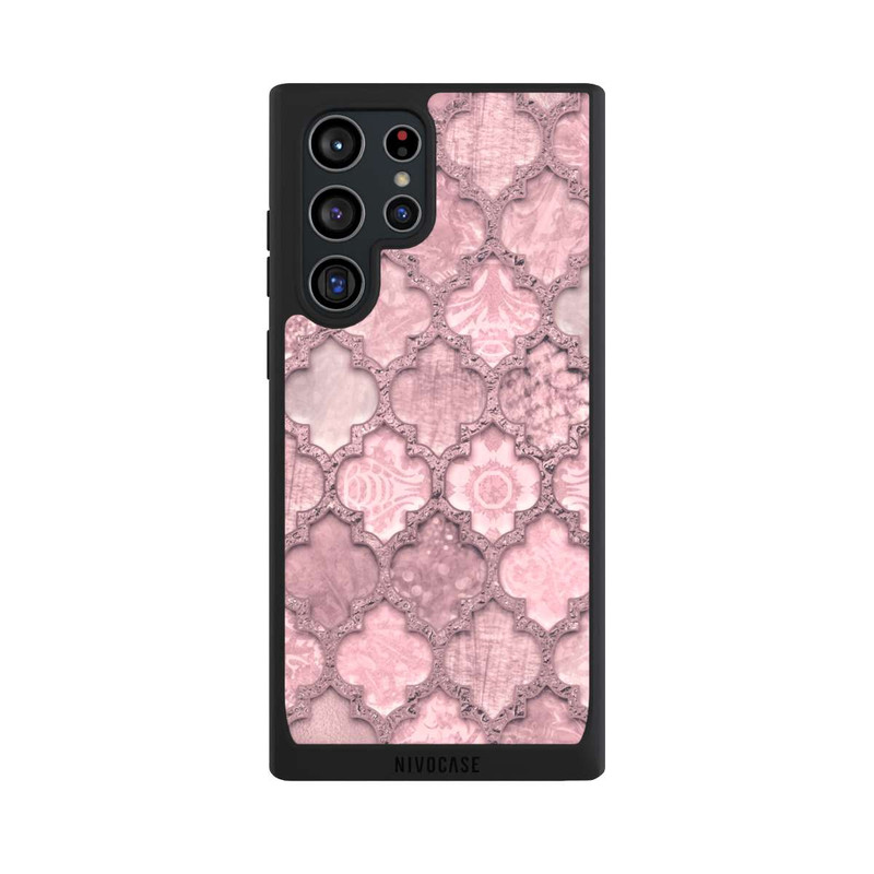 Galaxy S22 Ultra NIVOpure Tuile Maroc Rose