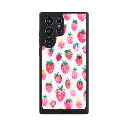 Samsung Galaxy S22 Ultra NIVOpure Aquarell Erdbeeren