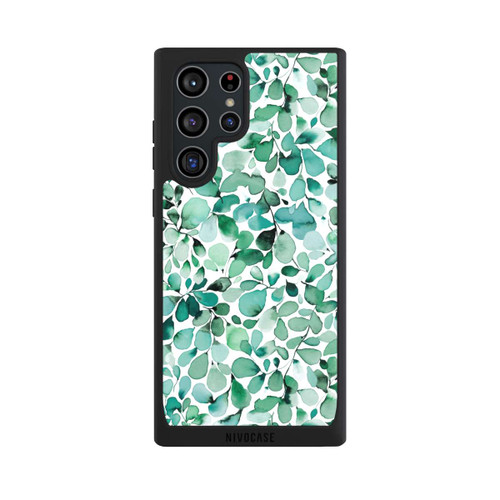 Samsung Galaxy S22 Ultra NIVOpure Watercolor Pattern Leaffy Leaves
