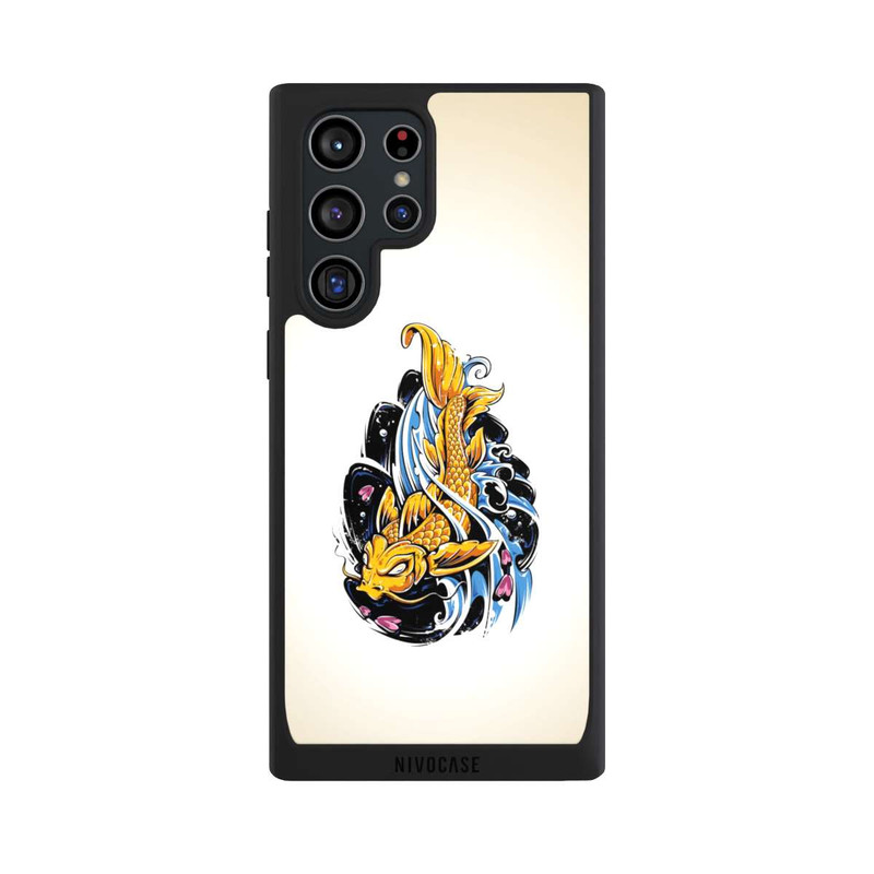 Galaxy S22 Ultra NIVOpure Japanese Fish Illustration 