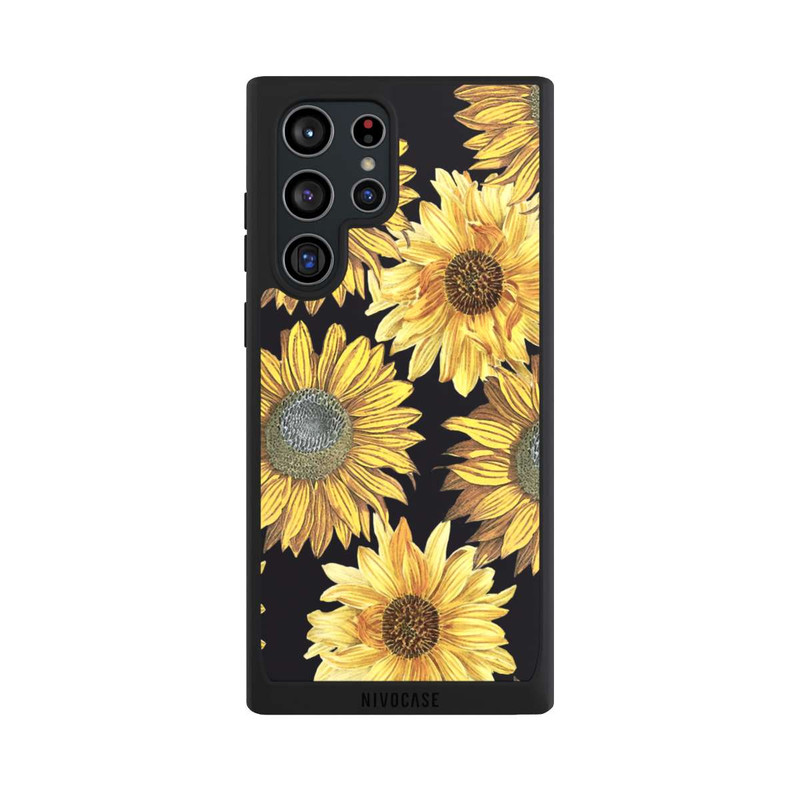 Galaxy S22 Ultra NIVOpure Retro Sunflowers