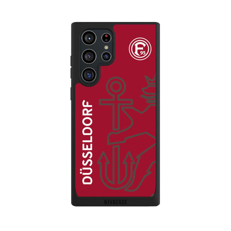 Galaxy S22 Ultra NIVOpure F95-Trikotdesign Rot