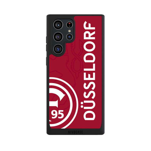 Samsung Galaxy S22 Ultra NIVOpure Fortuna Düsseldorf-Trikotdesign Rot