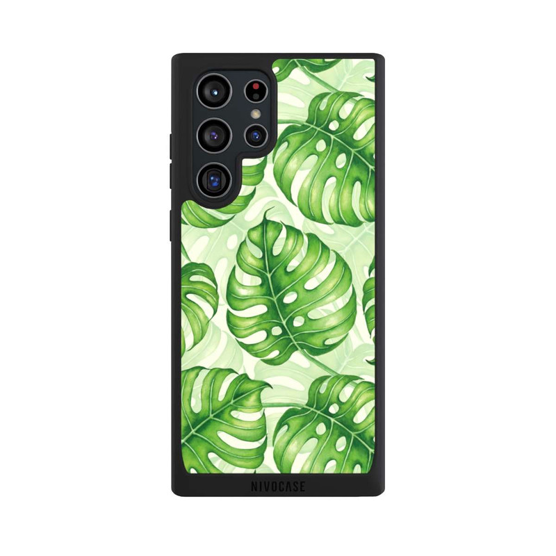 Galaxy S22 Ultra NIVOpure Pretty Palm Leaves Pattern