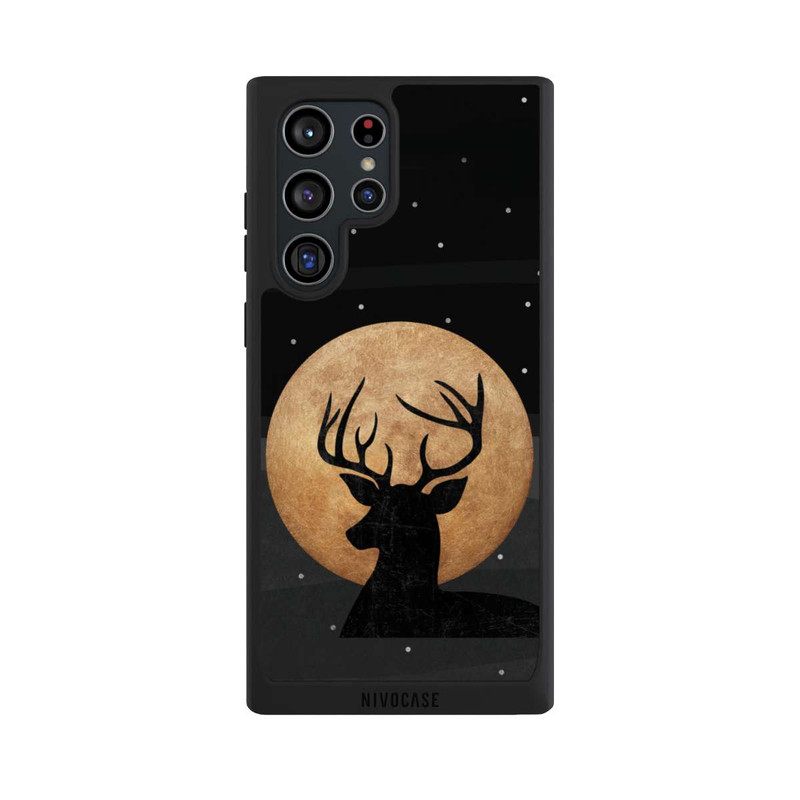 Galaxy S22 Ultra NIVOpure Deer & Moon Gold