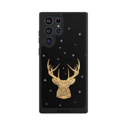 Samsung Galaxy S22 Ultra NIVOpure Geometric Deer &amp; Antlers