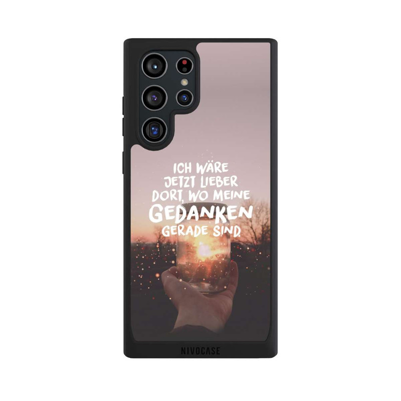Galaxy S22 Ultra NIVOpure Ich Wäre Jetzt Lieber Dort