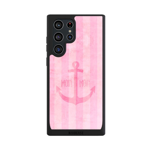 Samsung Galaxy S22 Ultra NIVOpure Moin Moin Stripes Pink
