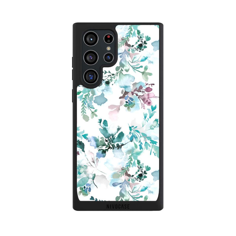 Galaxy S22 Ultra NIVOpure Zarte Herbstblumen Eukalyptus