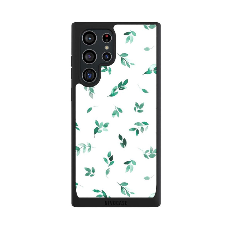 Galaxy S22 Ultra NIVOpure Feuilles d'automne Eucalyptus vert