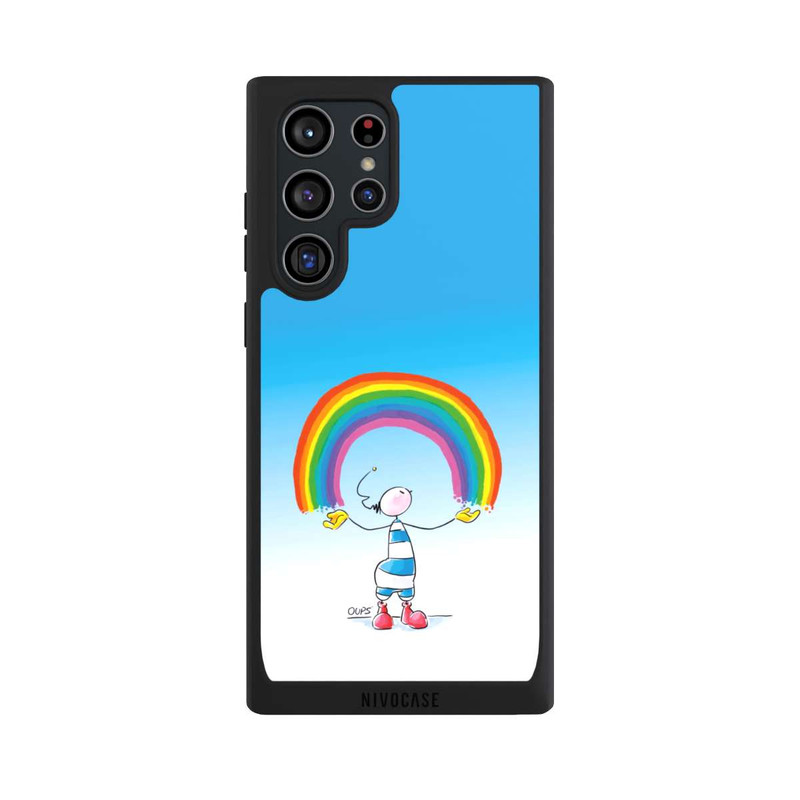 Galaxy S22 Ultra NIVOpure Bleu arc-en-ciel