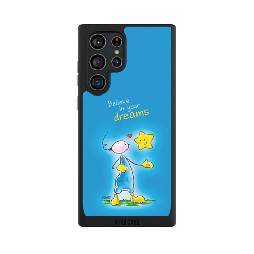 Samsung Galaxy S22 Ultra NIVOpure Believe In Your Dreams Blau