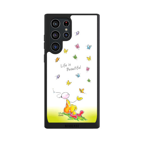 Samsung Galaxy S22 Ultra NIVOpure Life is Beautiful With Butterflies