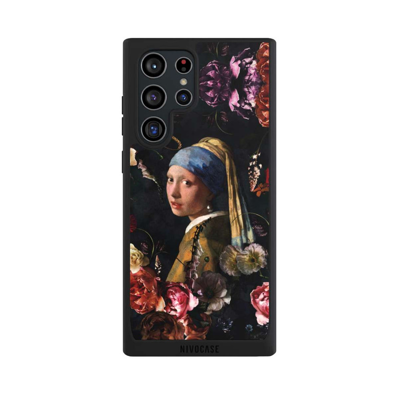 Galaxy S22 Ultra NIVOpure Girl with a Pearl Earring Roses