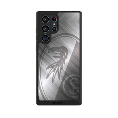 Samsung Galaxy S22 Ultra NIVOpure SC Freiburg Glänzendes Metall Hintergrund