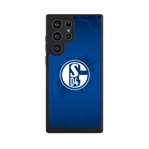 Samsung Galaxy S22 Ultra NIVOpure Schalke 04 Farbe Fleck Blau