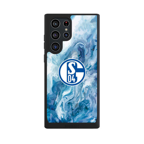 Samsung Galaxy S22 Ultra NIVOpure Schalke 04 Flüssig Blau