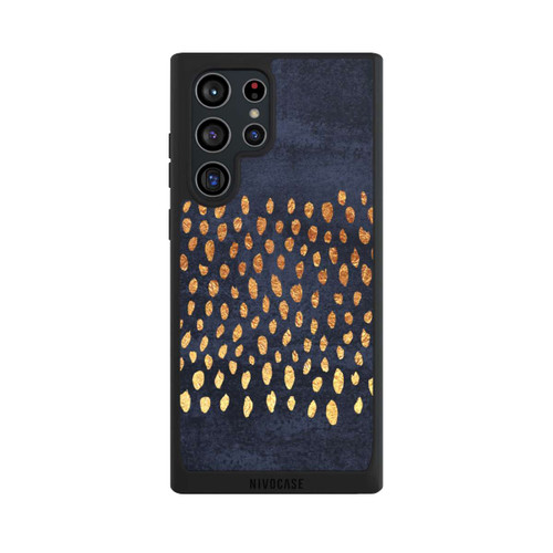 Samsung Galaxy S22 Ultra NIVOpure Pattern Play-Gold and Navy