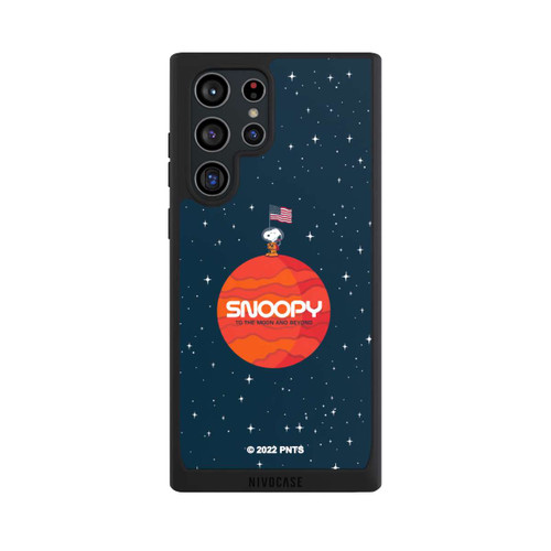 Samsung Galaxy S22 Ultra NIVOpure Snoopy Space Traveller Orange
