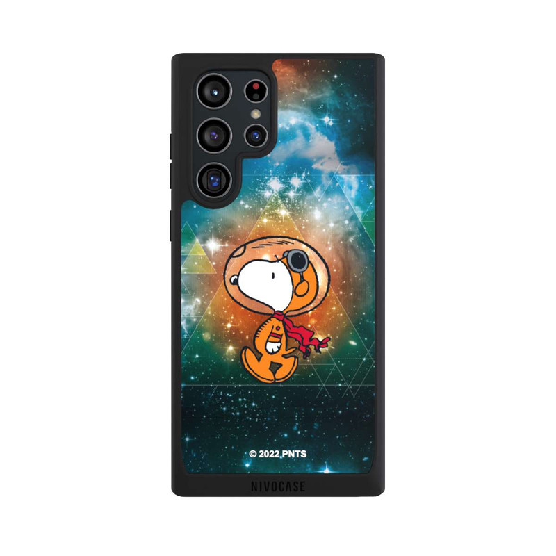 Galaxy S22 Ultra NIVOpure Snoopy Voyageur de l'espace Vert