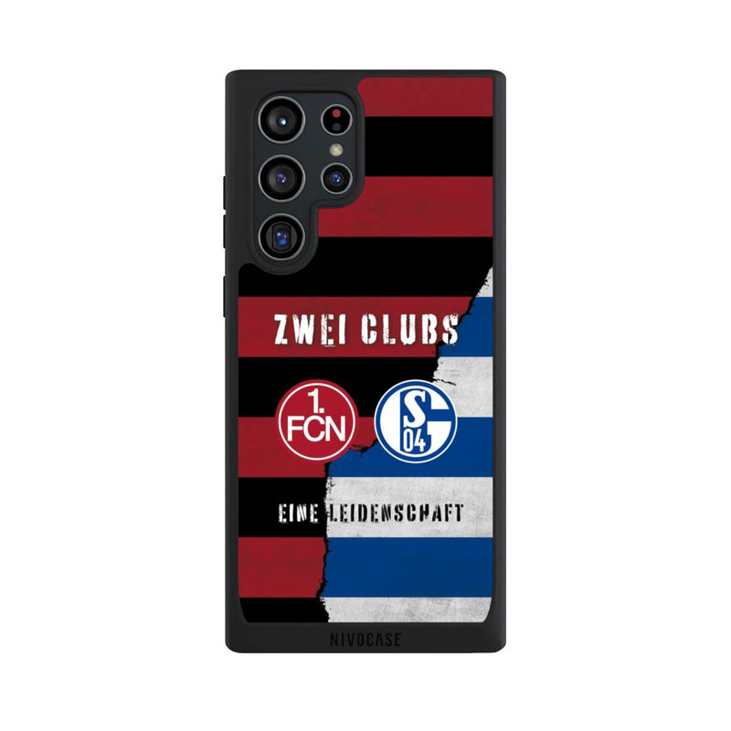 Galaxy S22 Ultra NIVOpure Fanfreundschaft Nürnberg x Schalke 