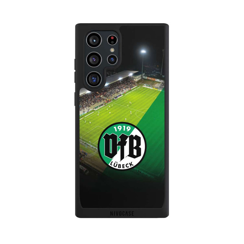 Galaxy S22 Ultra NIVOpure  VfB Lübeck Dreieck Grün Transparent Groß